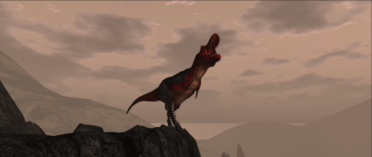 T-Rex Cliff Roar Wide